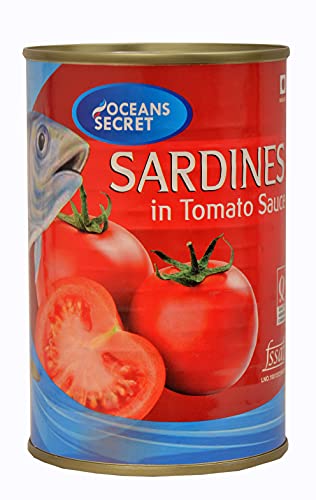 Oceans Secret - Canned Sardines in Tomato Sauce, 400g (Pack of 1) (B09BVZX6N5) Amazon Price History, Amazon Price Tracker