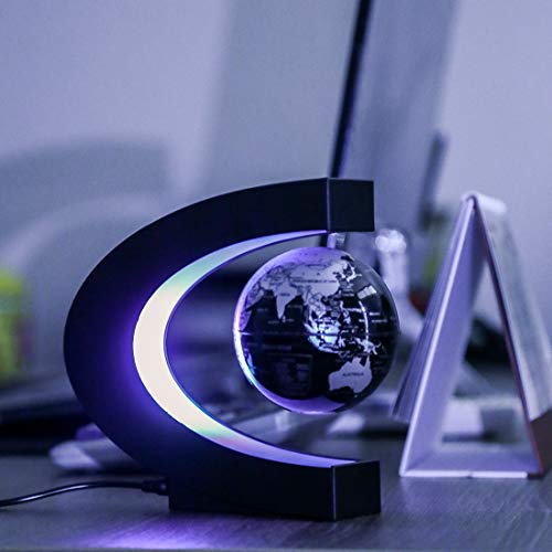 Magnetic Levitating Globe with LED Light | Cool Tech Gift for Men Father by MOKOQI - Used condition - Image 7