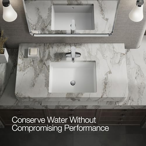 Kohler K-16027-4-CP Luglio Rubinetto Per Lavabo Da Bagno, Cromato Lucido - 12