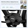 Foride Urbano 2 26 Zoll City E-Bike mit 70N.M Mittelmotor und 36V 13Ah Akku Pedelec Cityräder Elektrofahrrad, Max Geschwindigkeit 25km/h Max Reichweite 120km, Erwachsene Herren Damen Ebike #1