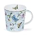Produktbild Dunoon Lomond Tasse aus feinem Knochenporzellan, 0,32 l, Avalon Butterfly Blue