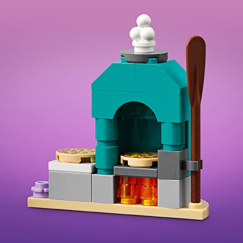 Friends La Pizzeria di Heartlake City, Set con Pizza e Cibo Giocattolo, con Mini Bamboline di Olivia ed Ethan, Giochi per Bambini dai 5 Anni 41705 - Lego - Immagine 6