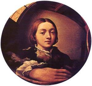 Peinture à l'huile Self Portrait in A Convex Mirror 1524 pour habiller un mur vide avec élégance