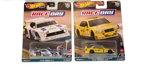 Hot Wheels Car Culture 2023 Race Day Set de 5 vehículos miniatura 2