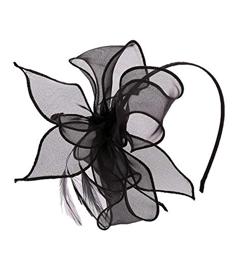 FELIZHOUSE Elegant Fascinator Hats for Women - Perfect for Tea Parties, Kentucky Derby and Other Special Occasions