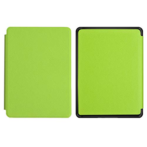 Case for Amazon All-New Kindle (10th Generation, 2019 Release) - Tuscom Premium Lightweight PU Leather Smart Cover Back Shell Protector for Amazon Kindle 10th Gen E-Reader Accessories (Orange)