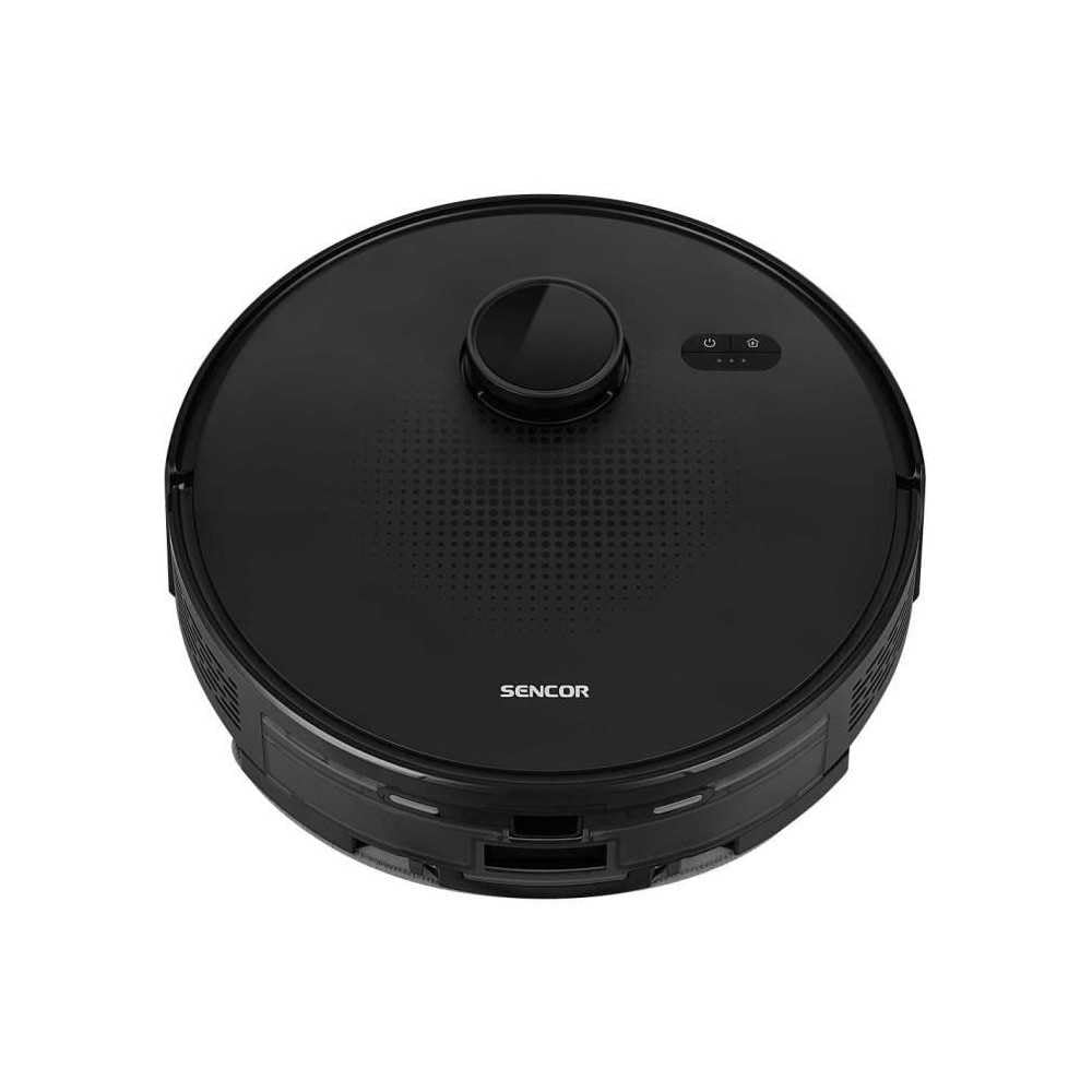 SENCOR SRV 9020BK robot odkurzający 2 w 1 z funkcją wycierania, 3000 Pa, nawigacja LiDAR, 40 W, czas pracy 130 min