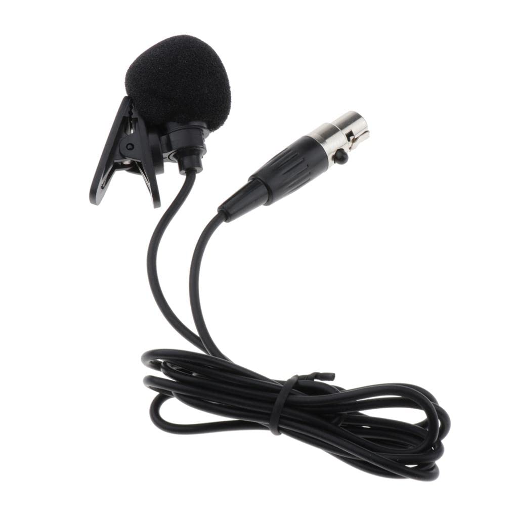 BNF® Wireless Lavalier Microphone XLR 3-Pin Connector | Clip-On Recording Microphone for Vocal Singing | Teacher Mic for Stage Performance Classroom|1 Piece XLR Lavalier Microphone-image-37