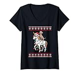 Photo Gallery donna christmas weimaraner unicorn sunglasses weimaraners maglietta con collo a v Photo Gallery donna christmas weimaraner unicorn sunglasses weimaraners maglietta con collo a v
