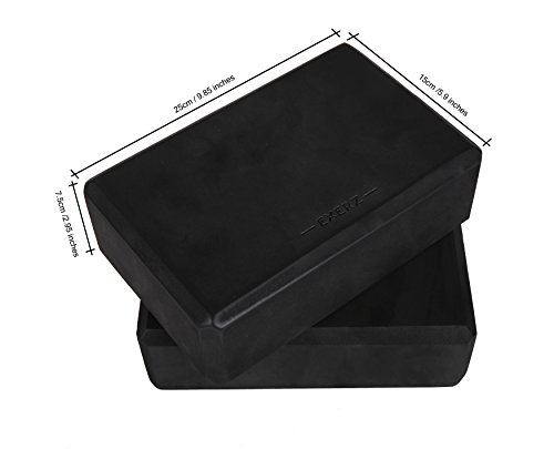 Exerz 4-delige yoga-starterset, 1 x yogablokken, 1 x riem, voor yoga, pilates en andere fitnessoefeningen, stretch, balans, ondersteuning voor alle niveaus. - Image 4