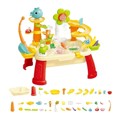 Table de jeu d'eau estivale XIAOXIAOYU pour terrasse et jardin