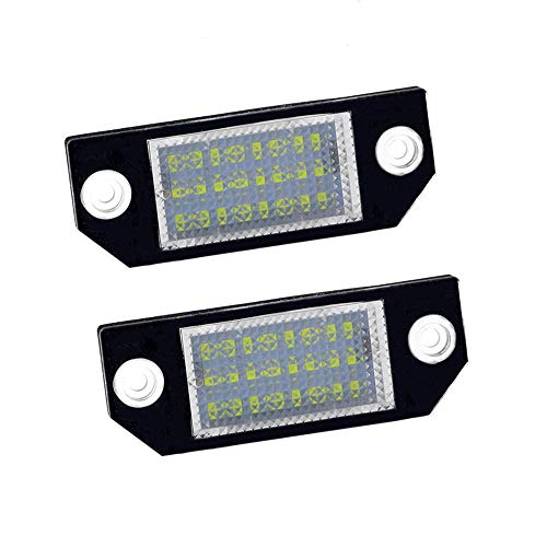 Yijueled 2 luci per targa a LED per Focus Para