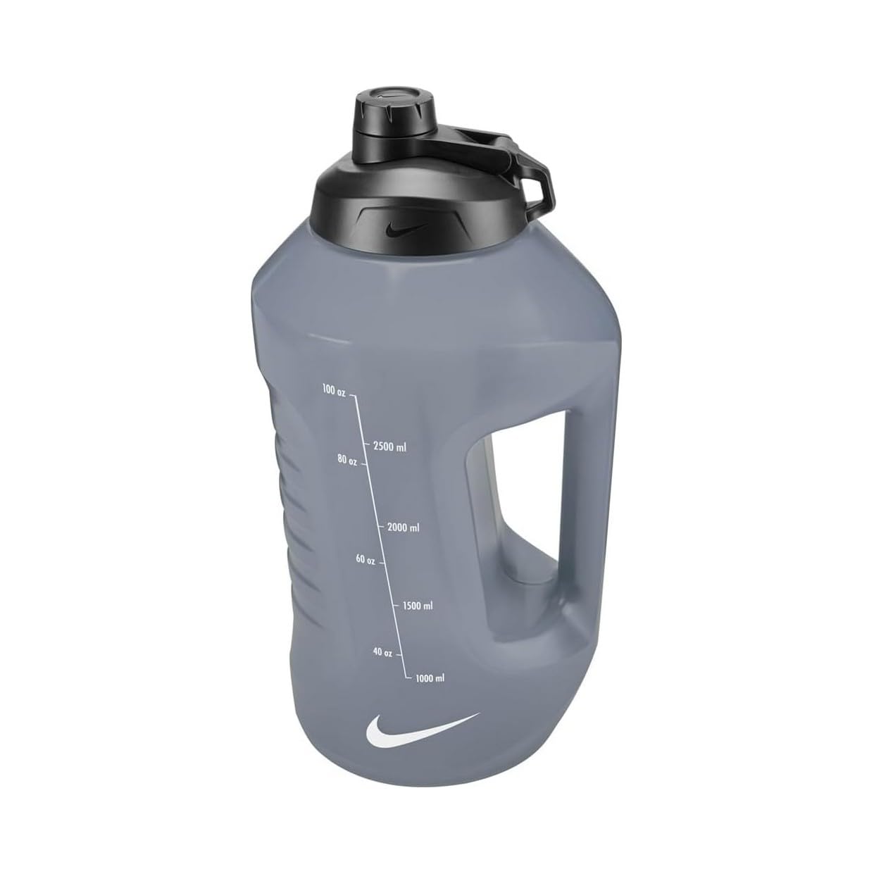 Nike Super Jug 128oz 3784ml Drinking Bottle Sports Bottle Fitness Training Large Water Bottle, Anthracite/Black/White-image-17