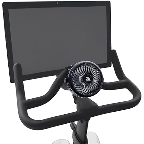liuliuby Peloton Fan for Bike | Clip On Fan Treadmill Fan | Peloton Bike Fan with Clamp | Peloton Accessories | Peloton Bike Accessories Cover