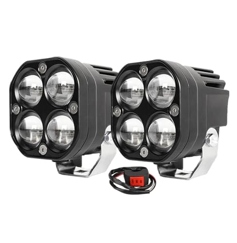 Projecteurs LED pour phares de moto 3 pouces 200W, optique haut de gamme 12V