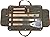 Esschert Design USA GT37 BBQ Tool Set with Canvas Bag
