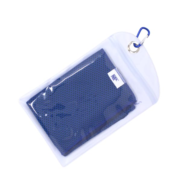 Koolpak Cooling Towel - Instant Cooling Relief, Stays Cool Up to 2 Hours, Reusable, Blue, 30 x 80 cm - Image 3
