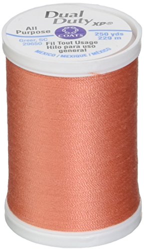 Hilo de coser Coats & Clark 3 bobinas 250 yd Naranja Coral miniatura 1
