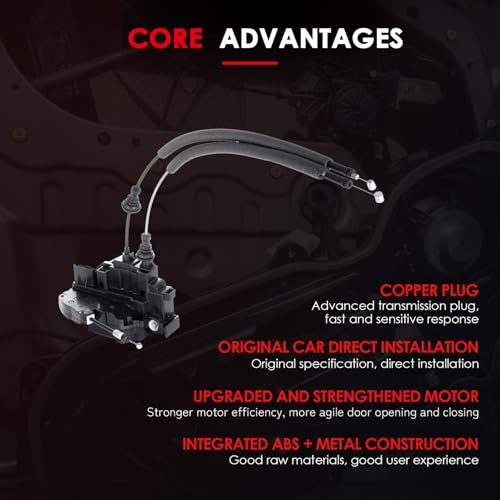 Image of CCIYU Front Left Drive Side Door Latch Lock Actuator Compatible for Hyundai for Santa Fe 2007 2008 2009 Door Lock Actuators Replaces 81310-2B020