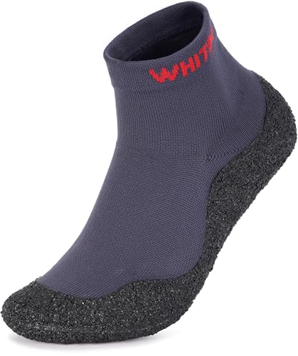 Image of WHITIN Ultra Portable Barefoot Sock Shoes for Women and Men YG02 | Eco-friendlier, Multi-Purpose, Zero Drop, Minimalist, Water Yoga Beach Aqua Aerobic Shoes with Rubber Bottoms