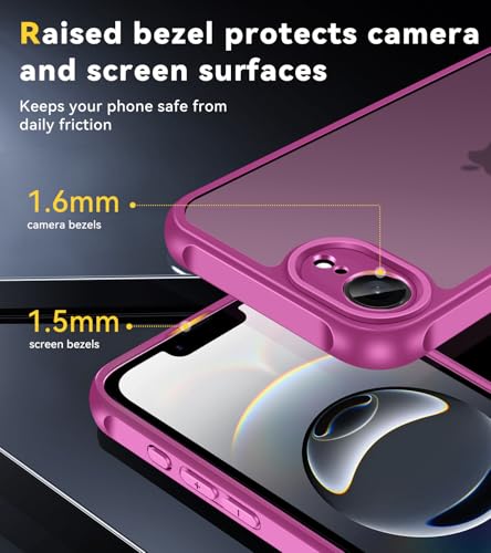 Image of ivoler 3-in-1 Case for iPhone 17e /16e 6.1 inch, Pink
