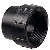 NIBCO Fig No U5803-2, 1-1/2 in. ABS DWV Female Adapter Spigot x Female Iron Pipe Thread (FIPT), Threaded