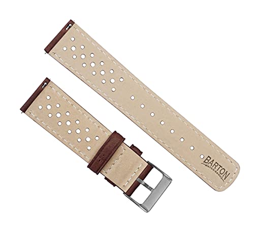 Image of Barton Racing & Rally Horween Leather Straps with Integrated Quick Release Spring Bars - Watch Bands