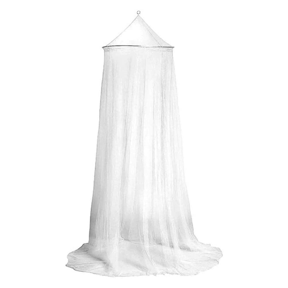 FAST WORLD SHOPPING ® Zanzariera Per Letto Matrimoniale A Baldacchino Tenda Di Protezione Mosquito Killer Telo Zanzare