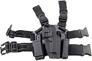 LIVIQILY Tactical Glock Leg Holster Left Hand Paddle Thigh Belt Drop Pistol Gun