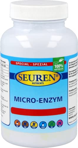 Seuren Nutrients Tabletki Micro Enzym 200 | odporne na sok żołądkowy | kompleks enzymowy | Multi-enzym | bezglutenowe | laktozy | bez cukru | (100% naturalny)