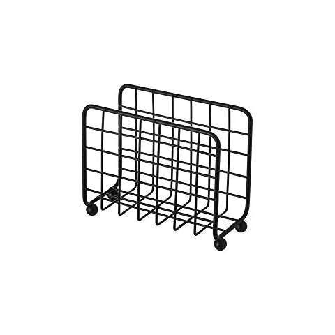 Servilletero vertical negro industrial de metal - LOLAhome Cover