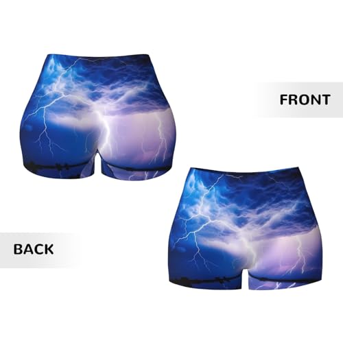 Light Pattern Sports Shorts, high Elastic Slim Fitness Pants, Suitable for Yoga/Leisure/Daily wear3
