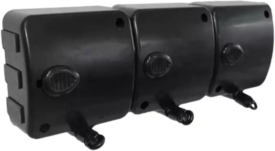 Varal Automático Reforçado 18kg De Roupa Retrátil 6m Corda Modular Recolhe (Preto)