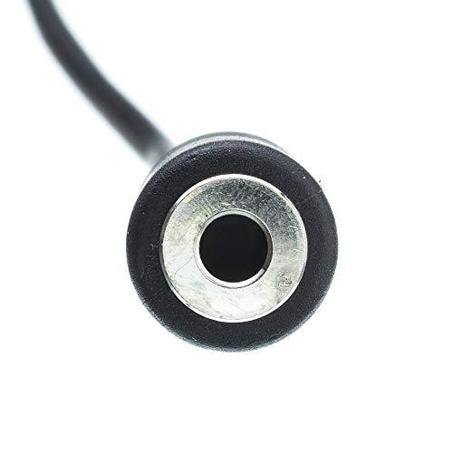 Cable de extensión estéreo 3.5mm macho a hembra 25 pies miniatura 5