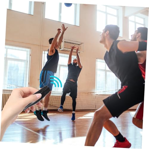 Silbato Electrónico de Árbitro para Deportes Negro ABS miniatura 5