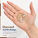 Jeohu Hearing Aids BTE Behind the Ear,Hearing Amplifier for Seniors,Mini Size Sound Enhancer for Mild to Moderate Deafness(Pack of 1)
