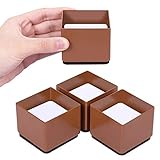 PREMIUM-MATERIAL: Hergestellt aus strapazierfähigem Kohlenstoffstahl und Vliesstoff, der das Gewicht der schwersten Möbel in Ihrem Zuhause oder Büro aushält und insgesamt bis zu 5.000 Pfund sicher tragen kann. Schützen Sie den Boden, ohne Dellen oder Risse auf Hartholz oder harten Oberflächen zu verursachen.
