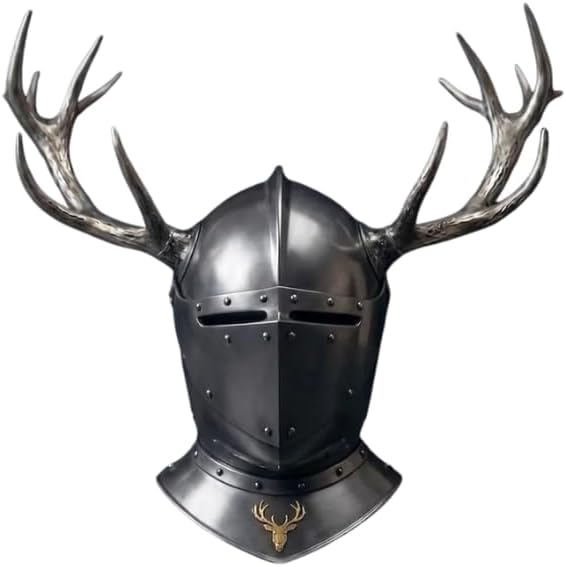 Medieval Stag Horn Knight Armor For LARP Cosplay & Renaissance Faire costume