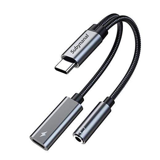 USB c to 3.5mm Headphone and Charger Adapter,2-in-1 USB C PD 3.0 Charging Port to Aux Audio Jack and Fast Charging Dongle Cable Cord Compatible with Samsung S21 S20 S20+ Ultra, Google Pixel 4 3 XL…