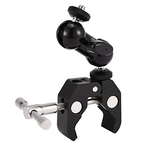 [Compatibilità universale] dotato di una vite standard da 1/4 '', questo supporto adattatore è universalmente compatibile con la maggior parte delle telecamere, delle videocamere e una vasta gamma di accessori, come monitor e torce. Si integra perfettamente con l'attrezzatura esistente, migliorando la tua configurazione fotografica con sforzo minimo.