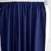 BalsaCircle 10 ft x 10 ft Navy Blue Polyester Photography Backdrop Drapes Curtains Panels - Wedding Decorations Home Party Reception Supplies