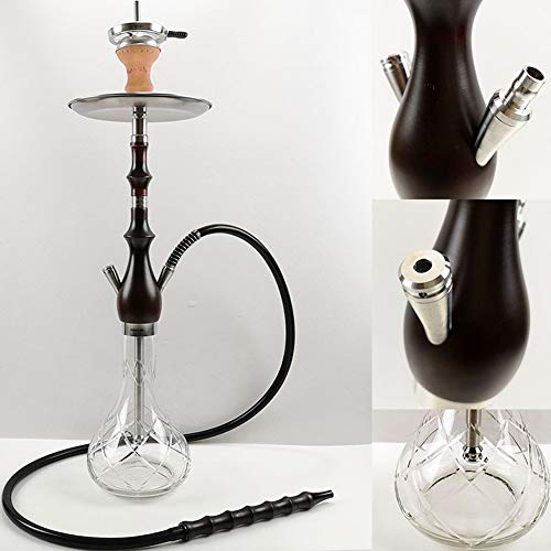Mr. Hao 180cm1 Schlauch Edelstahl Wasserpfeife Shisha Glass Combo Kit – Bild 6