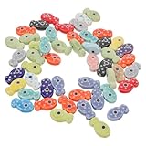 GALPADA 50 Piezas Peces de Cerámica con Acabado Porcelana Suave Cuentas Artesanales para Bisutería DIY Materiales para Collares y Pulseras con Diseño Oceánico y Estilo Kawaii