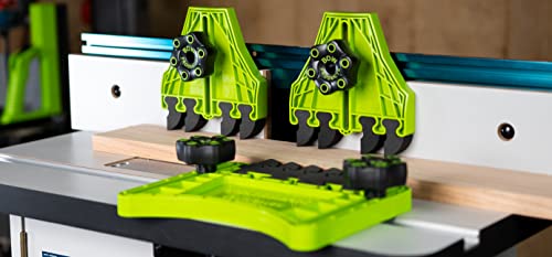 Bow Products FencePRO FP4 Featherboard - for use on Fences for Table, Router or Band Saws - Woodworking Safety Accessory, Reduces Kickback - Pack of 2