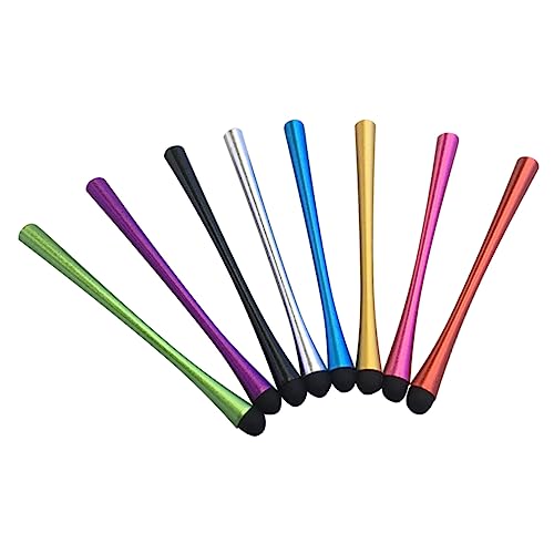 8 Pcs Small Waist Stylus Universal Slim Waist Stylist Pens Handwriting Tablets Stylus Pen Stylus Pens Stylus Pen for Tablet Fine Tip Stylus Tablet Capacitive Pen Screen