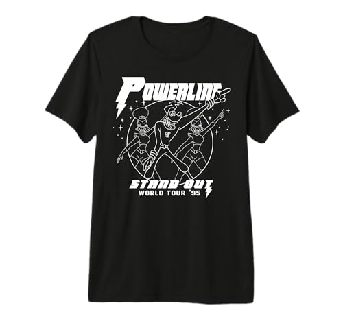 T-shirt Goofy Powerline parfait pour vos festivals et sorties mode de l'ete