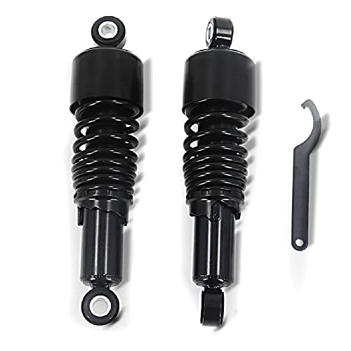 Amortisseur 10,5" Sportster 48 suspension arrière de rabaissement moto custom noir