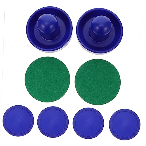 Toyvian 1 Set Air Hockey and Pushers Replacement Accessories for Game Tables Durable Air Hockey Puck Ergonomic Design for Enhanced Gameplay Experience