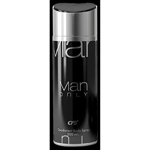 CFS Man Only Black Deodorant Body Spray, 200 Ml