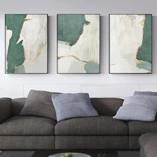 Peinture à l'huile sur toile haut de gamme avec feuille d'or exclusive